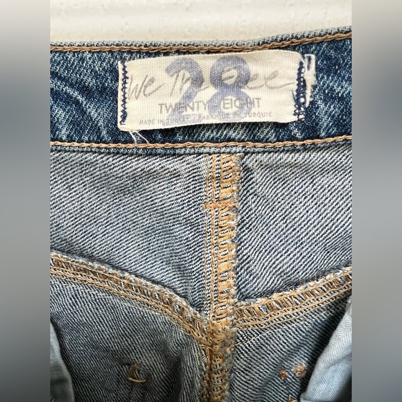 Free People Rocky Mountain Patchwork Unique Jeans Women’s Size 28 - Picture 9 of 15
